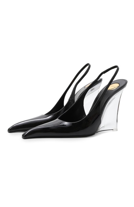 Кожаные туфли Miller 110 Saint Laurent 825104/1TVAN Чёрный 825104/1TVAN