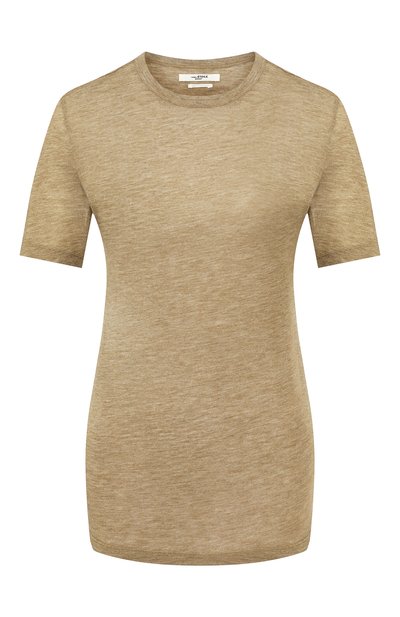 Женская футболка из смеси вискозы и кашемира ISABEL MARANT ETOILE, арт. TS0300-20P062E/DENA