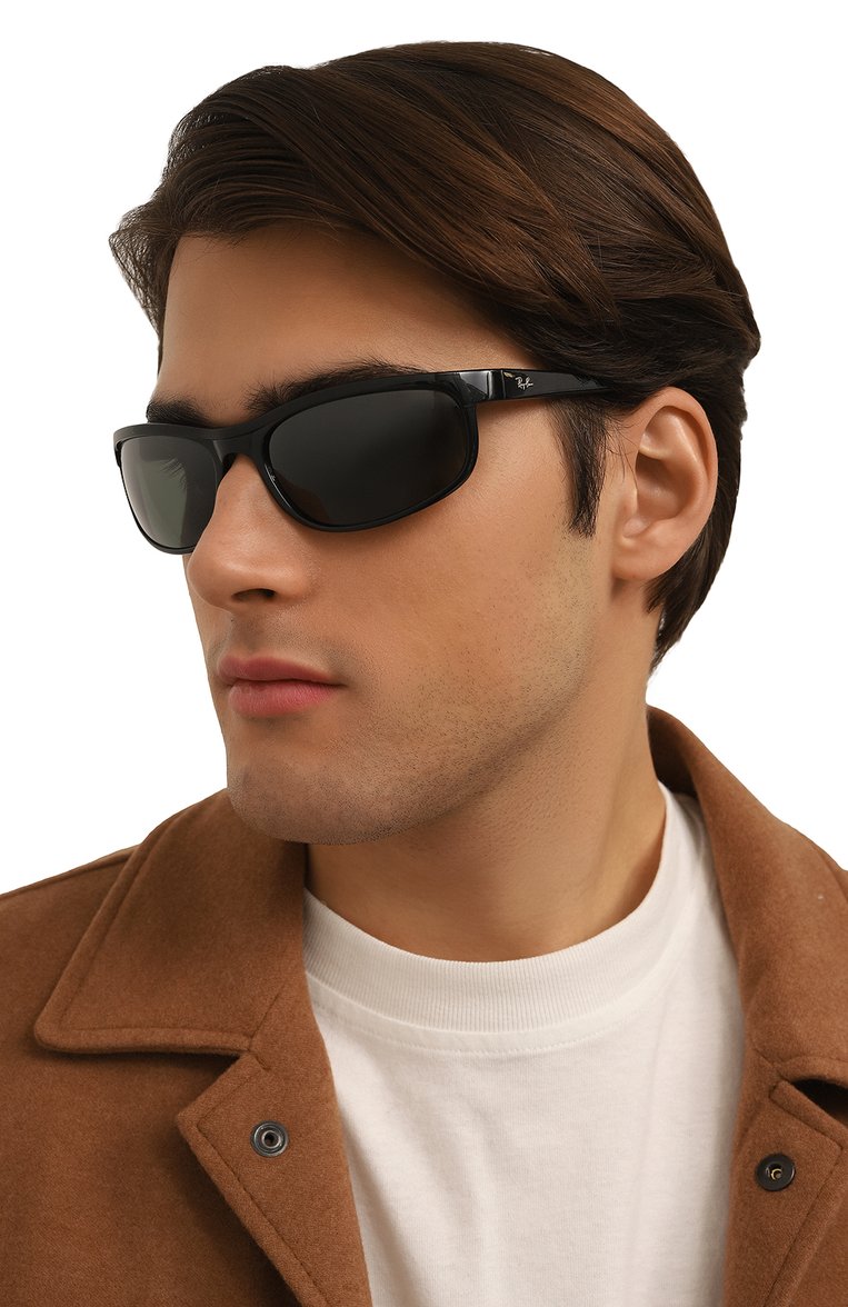 Женские солнцезащитные очки RAY-BAN черного цвета, арт. 2027-601/W1 | Фото 3 (Региональные ограничения белый список (Axapta Mercury): Не проставлено; Нос: Не проставлено; Тип очков: С/з; Кросс-КТ: С/з-унисекс; Материал: Пластик; Оптика Гендер: оптика-унисекс; Очки форма: Прямоугольные)