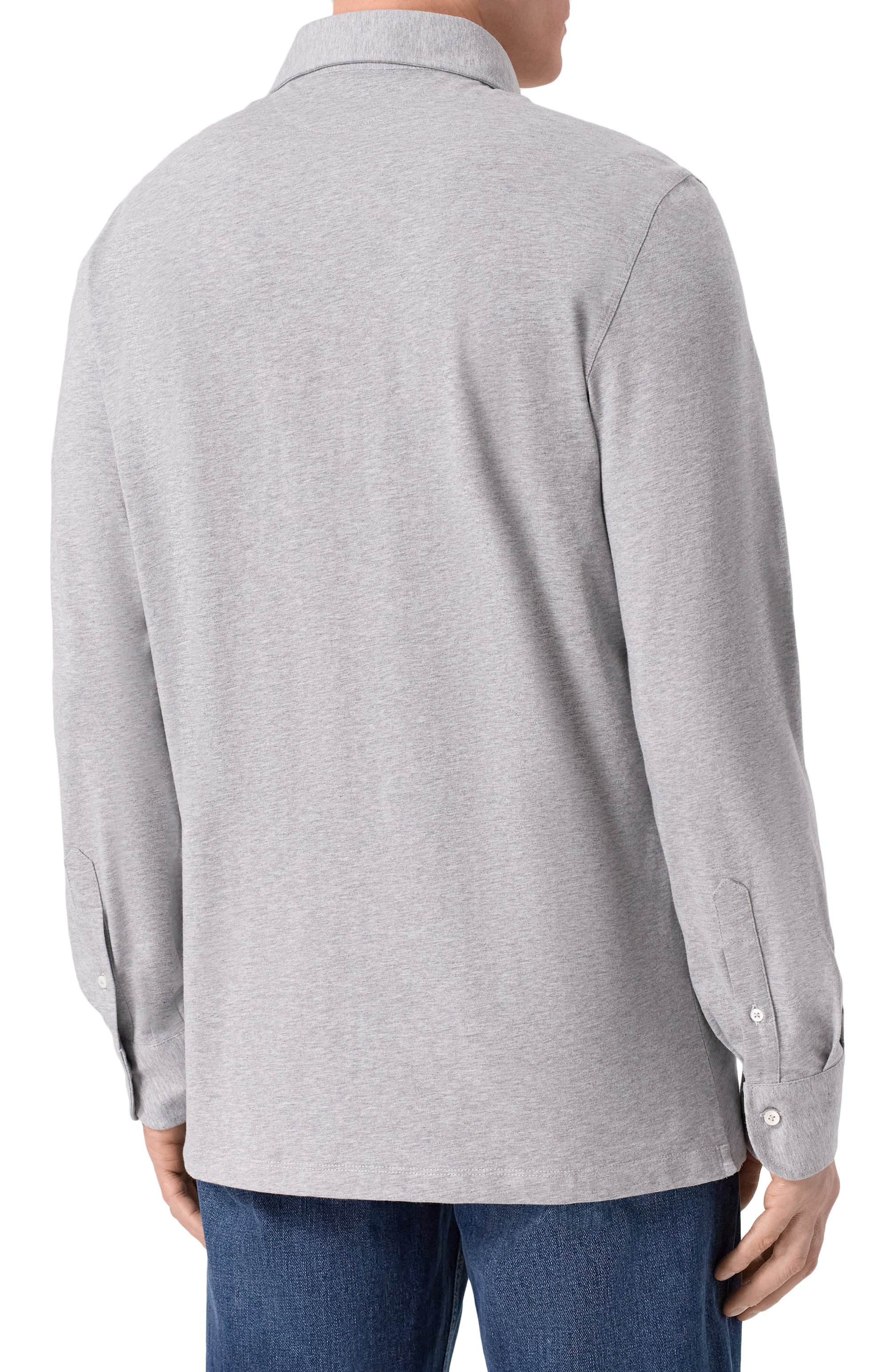 Хлопковое поло BRUNELLO CUCINELLI, арт. M0B133914, фото 4