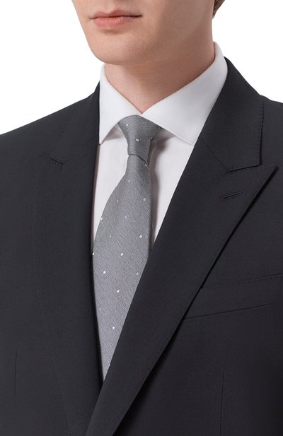 Шелковый галстук KITON, арт. UCRVKPC08L49, фото 2