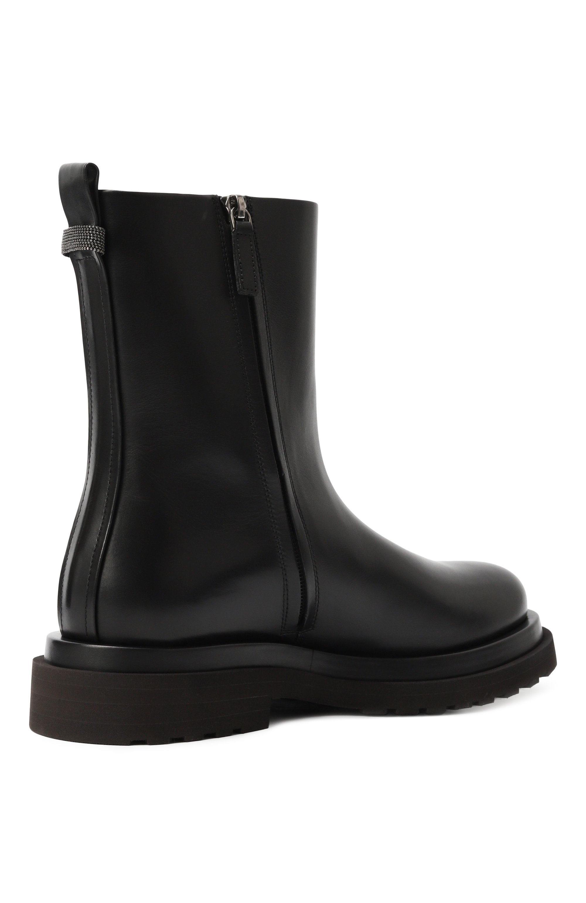 Кожаные ботинки BRUNELLO CUCINELLI, арт. MZ0LG3089, фото 5