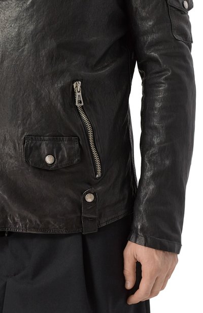 Кожаная куртка NEVER ENOUGH, арт. MJL068, фото 5