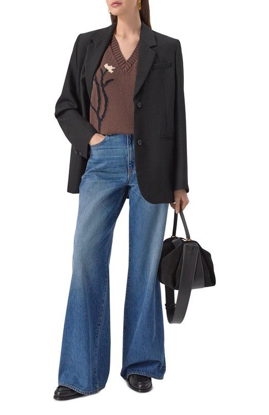 Жилет Weekend Max Mara CRUSCA Коричневый  CRUSCA Фото 2