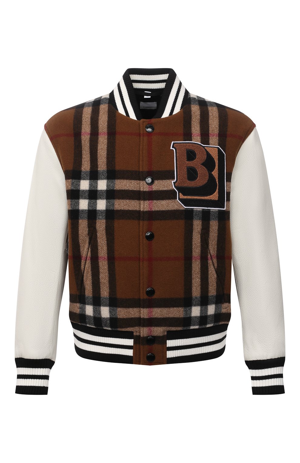 Комбинированный бомбер BURBERRY, арт. 8048691, фото 1