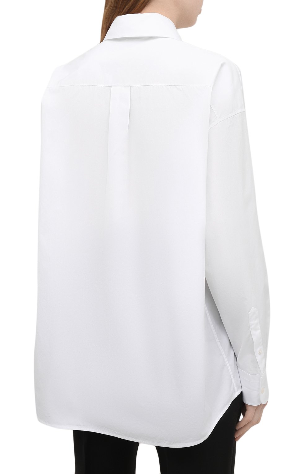 Хлопковая рубашка THE ROW, арт. 5645W2043, фото 4