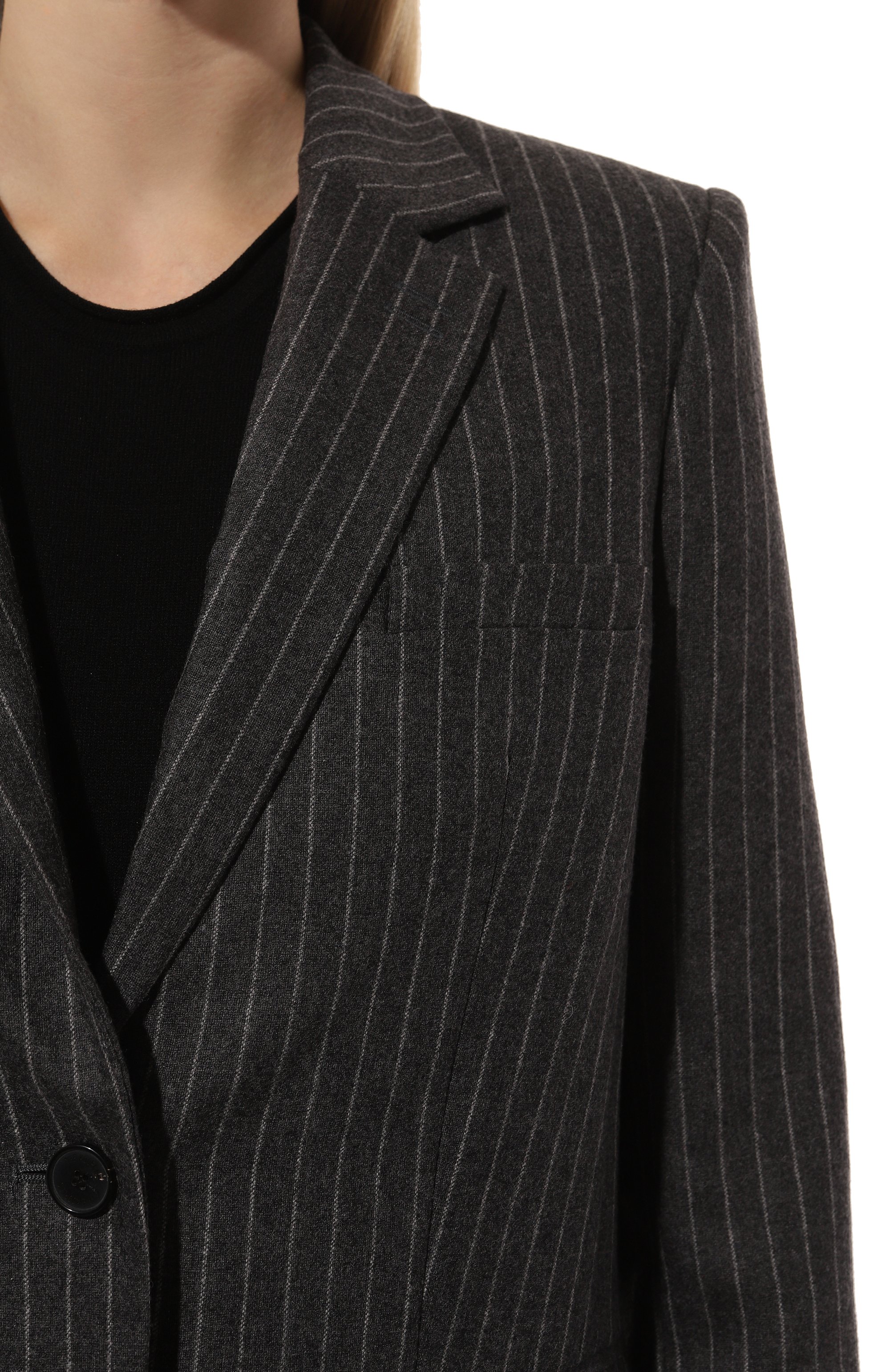 Шерстяной жакет THE KOOPLES, арт. FVES29046K, фото 5