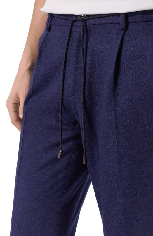 Шерстяные брюки L.B.M. 1911 8125/55710 Синий  8125/55710 Фото 5