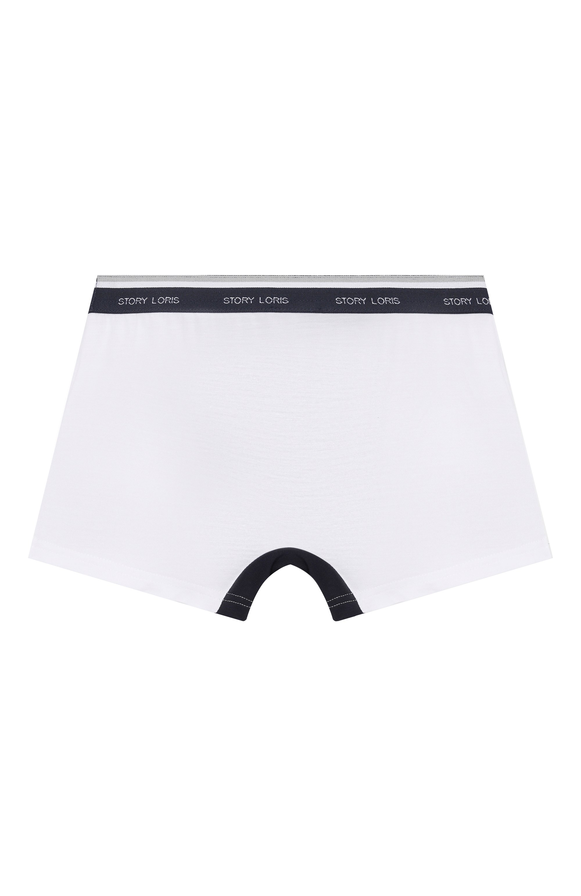 Боксеры STORY LORIS черно-белого цвета по цене 5325 руб., арт. 25948, фото 2 Боксеры STORY LORIS, арт. 25948, фото 2