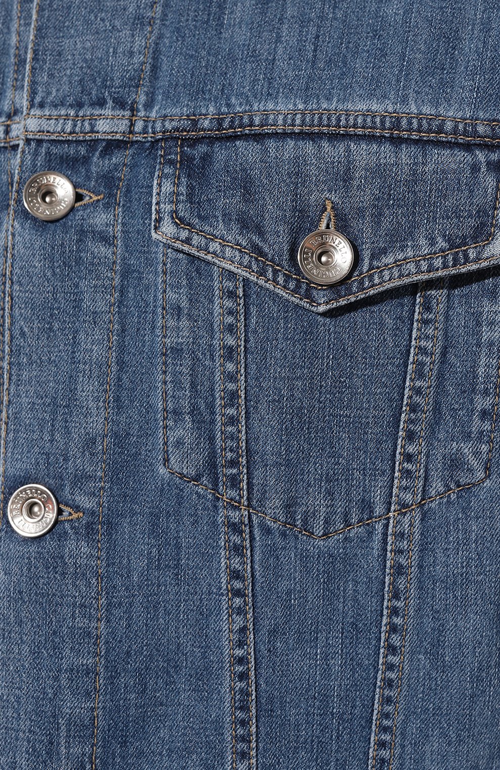 Джинсовая куртка BRUNELLO CUCINELLI, арт. M0Z376844, фото 5