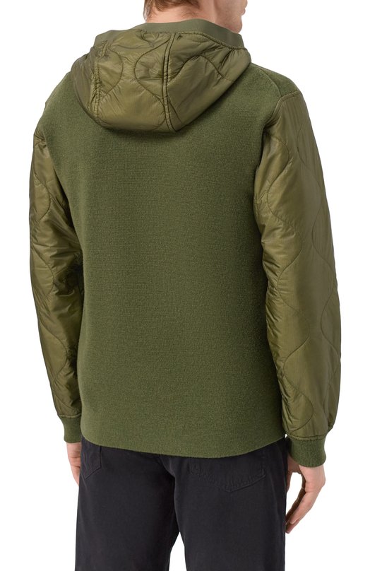 Комбинированный анорак C.P. Company 19CMKN063A006390M Хаки  19CMKN063A006390M Фото 4