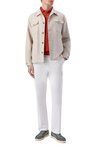 Мужская хлопковое поло GRAN SASSO, арт. 43156/20731