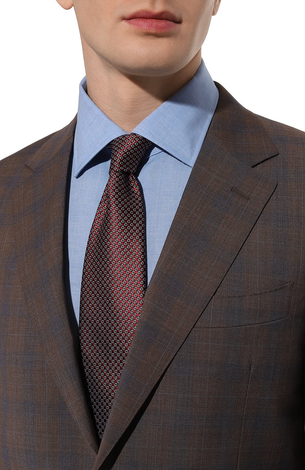 Шелковый галстук ZEGNA, арт. 1P8/Z8D83TA8, фото 2