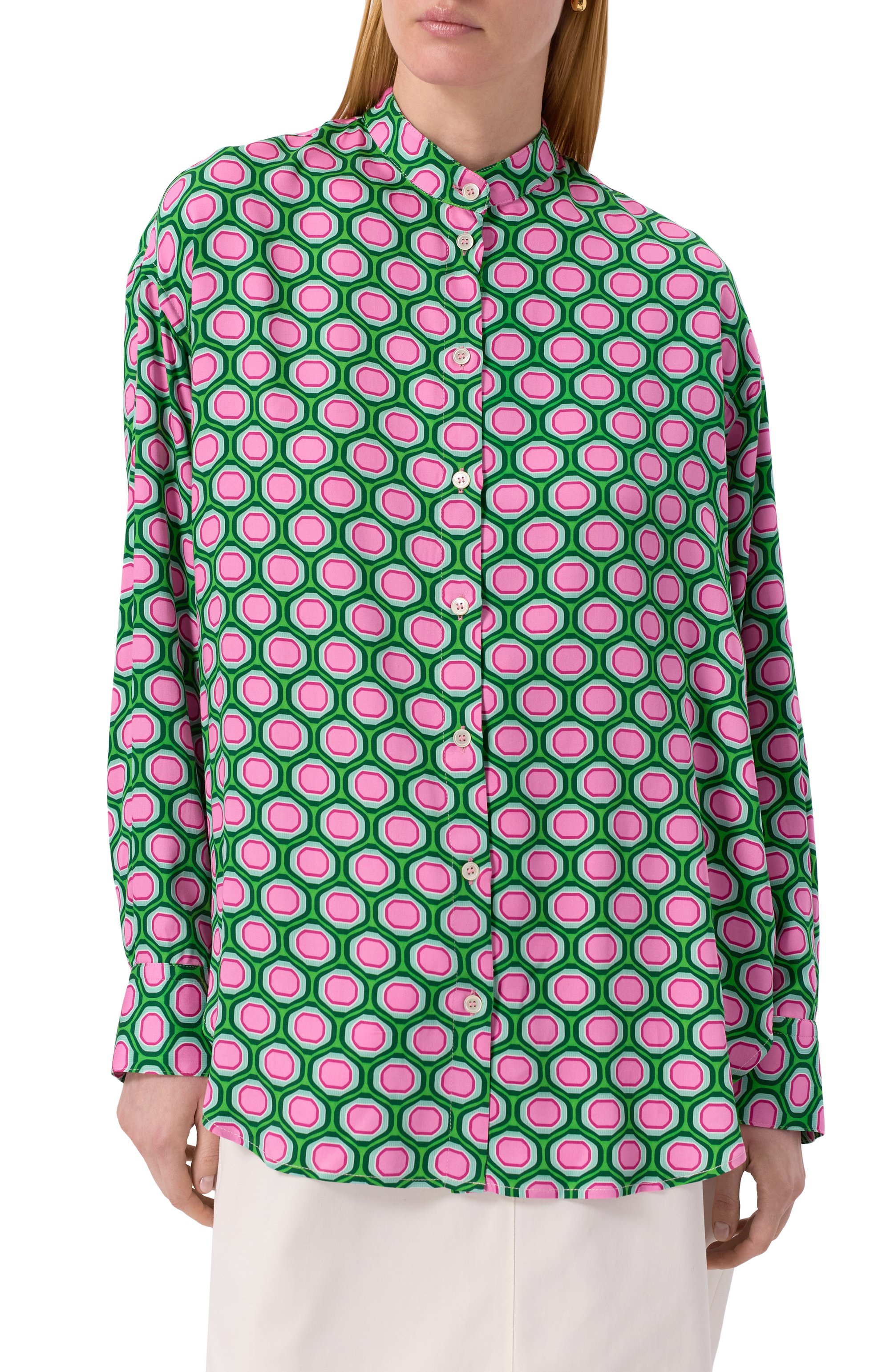 Блузка из вискозы NOBLE&BRULEE, арт. NB10/120124/553, фото 3