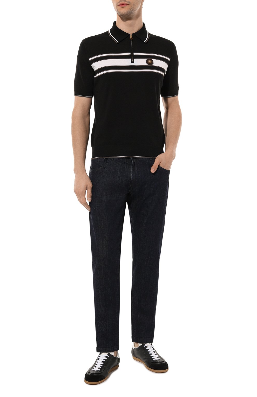 Поло из хлопка и шелка STEFANO RICCI, арт. K616321AZ2/F23234, фото 2