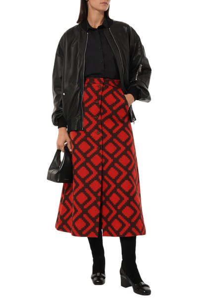 Шерстяная юбка GUCCI, арт. 643324 ZAF3A, фото 2