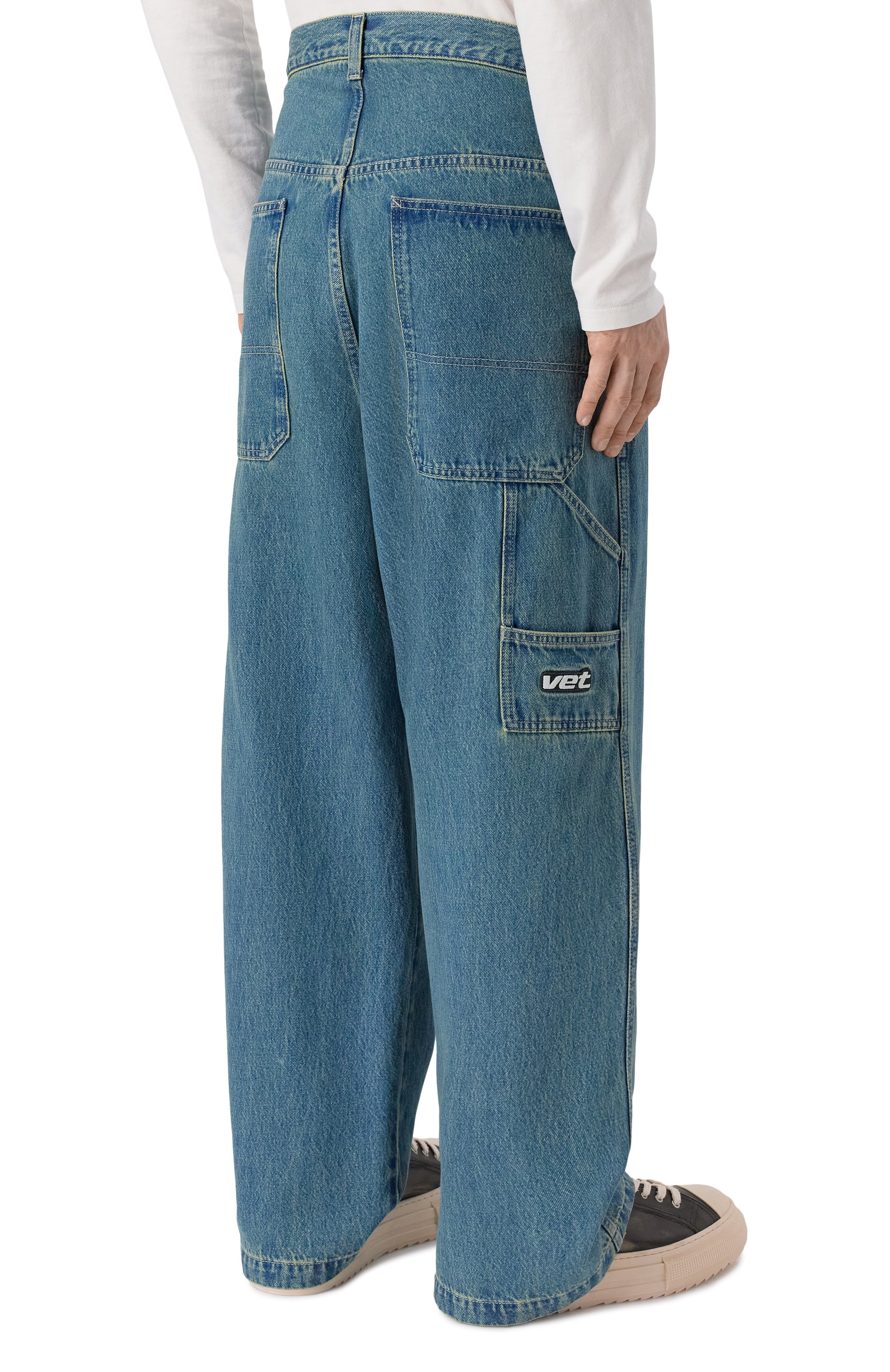Джинсы VETEMENTS, арт. ME76DP085N1/2808 DENIM, фото 4