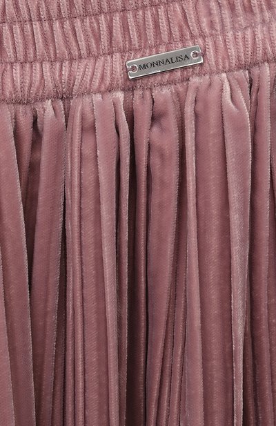 Плиссированная юбка MONNALISA, арт. 71D702, фото 3