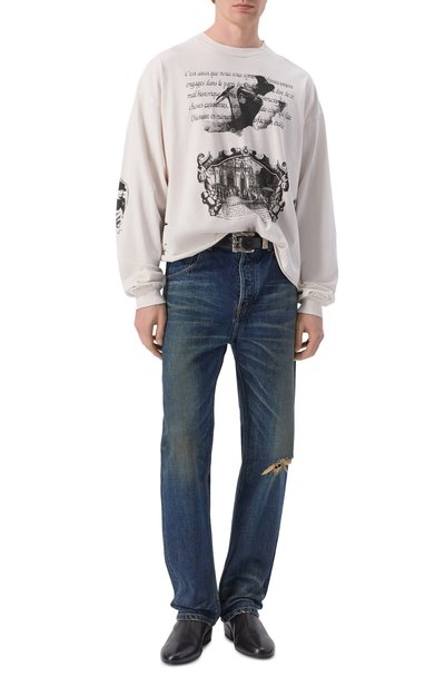 Мужская хлопковый лонгслив ENFANTS RICHES DEPRIMES, арт. 010-891/C0TT0N