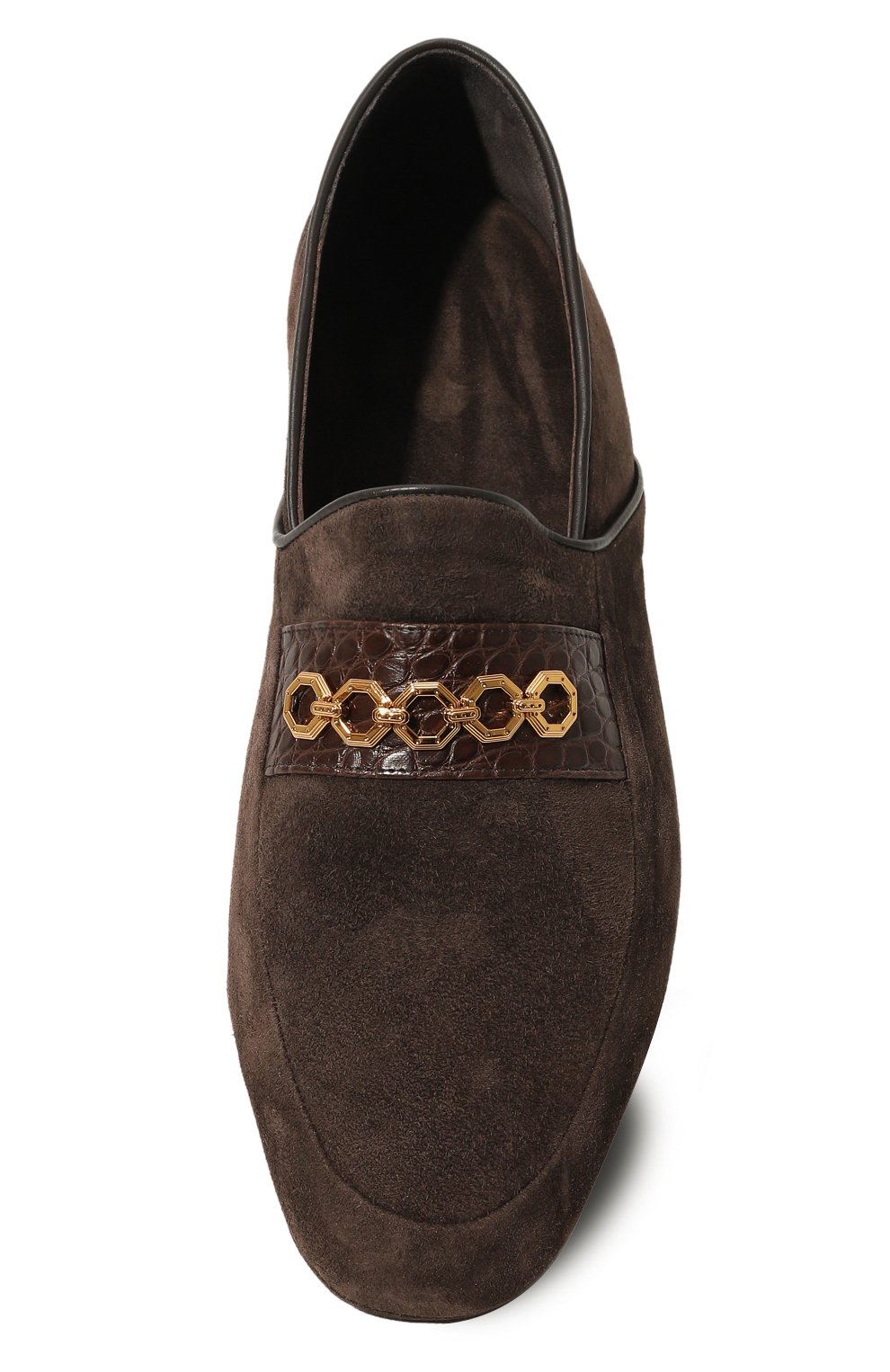 Лоферы с отделкой из кожи аллигатора STEFANO RICCI, арт. UL01_P766/SDALL/ALLMIS_SET, фото 6