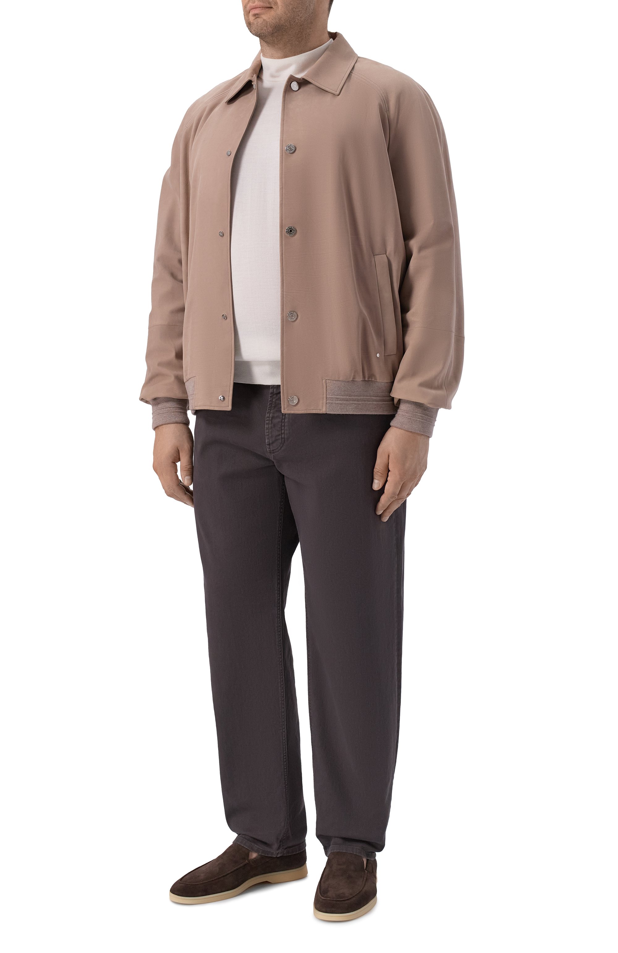 Джинсы iconic BRUNELLO CUCINELLI темно-коричневого цвета по цене 105500 руб., арт. M277P02090, фото 2 Джинсы iconic BRUNELLO CUCINELLI, арт. M277P02090, фото 2