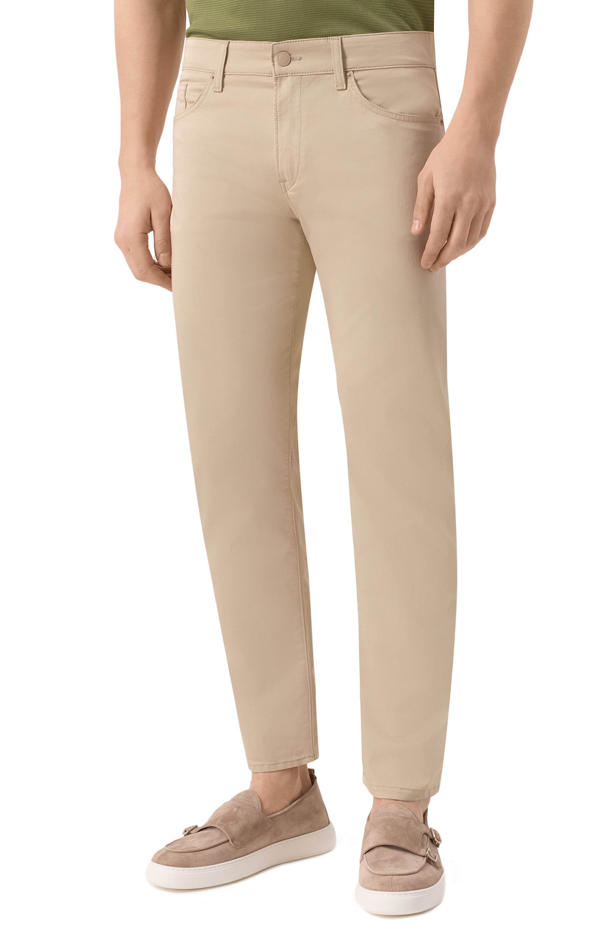 Хлопковые брюки BOSS, арт. 50540048, фото 3