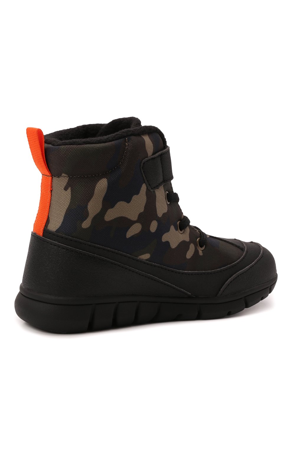 Ботинки POLO RALPH LAUREN хаки цвета по цене 11450 руб., арт. 13-RF102861/CHILDREN, фото 3 Ботинки POLO RALPH LAUREN, арт. 13-RF102861/CHILDREN, фото 3