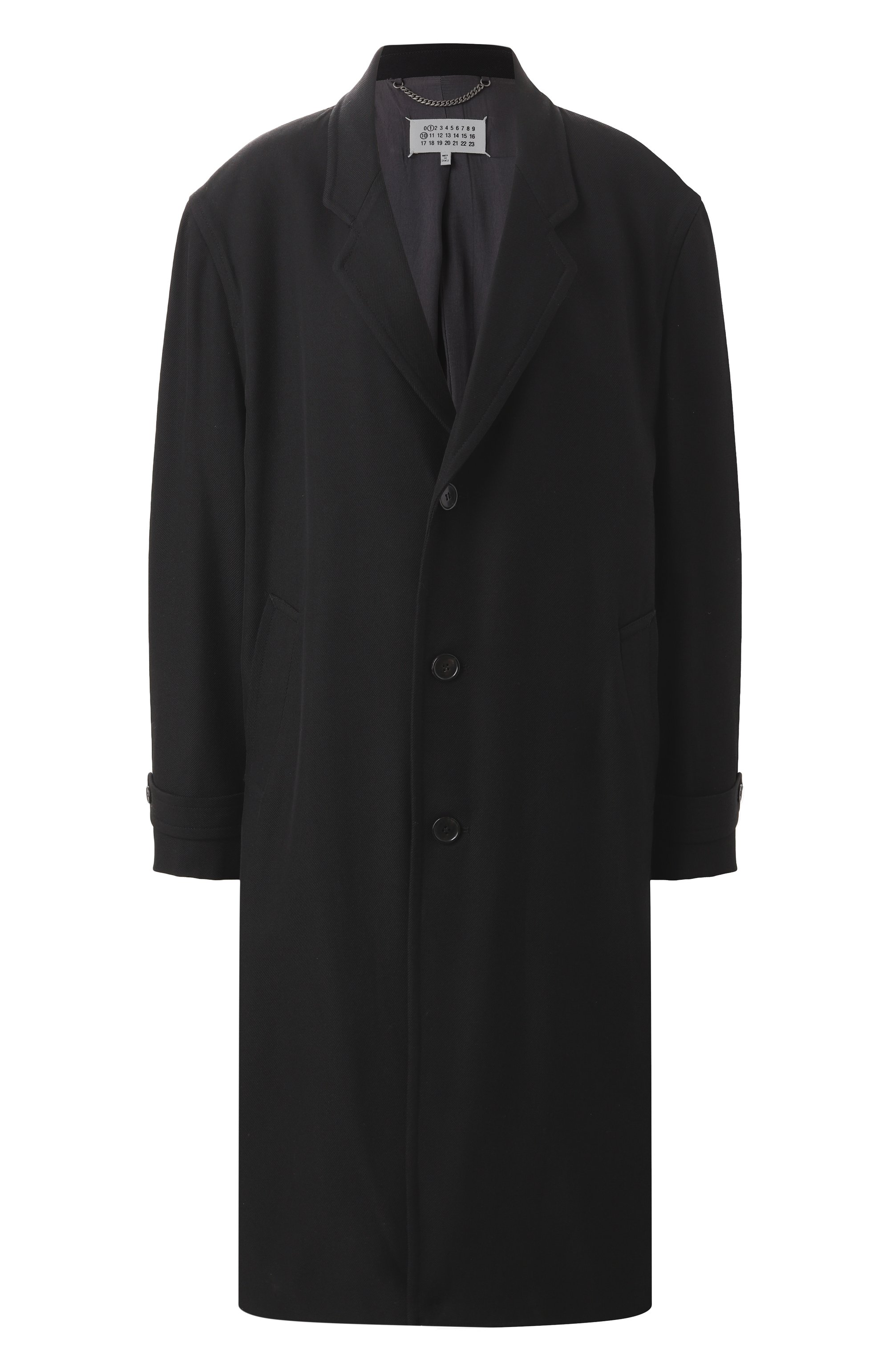 Пальто из шерсти и вис�козы MAISON MARGIELA, арт. S51AA0354/M35315, фото 1