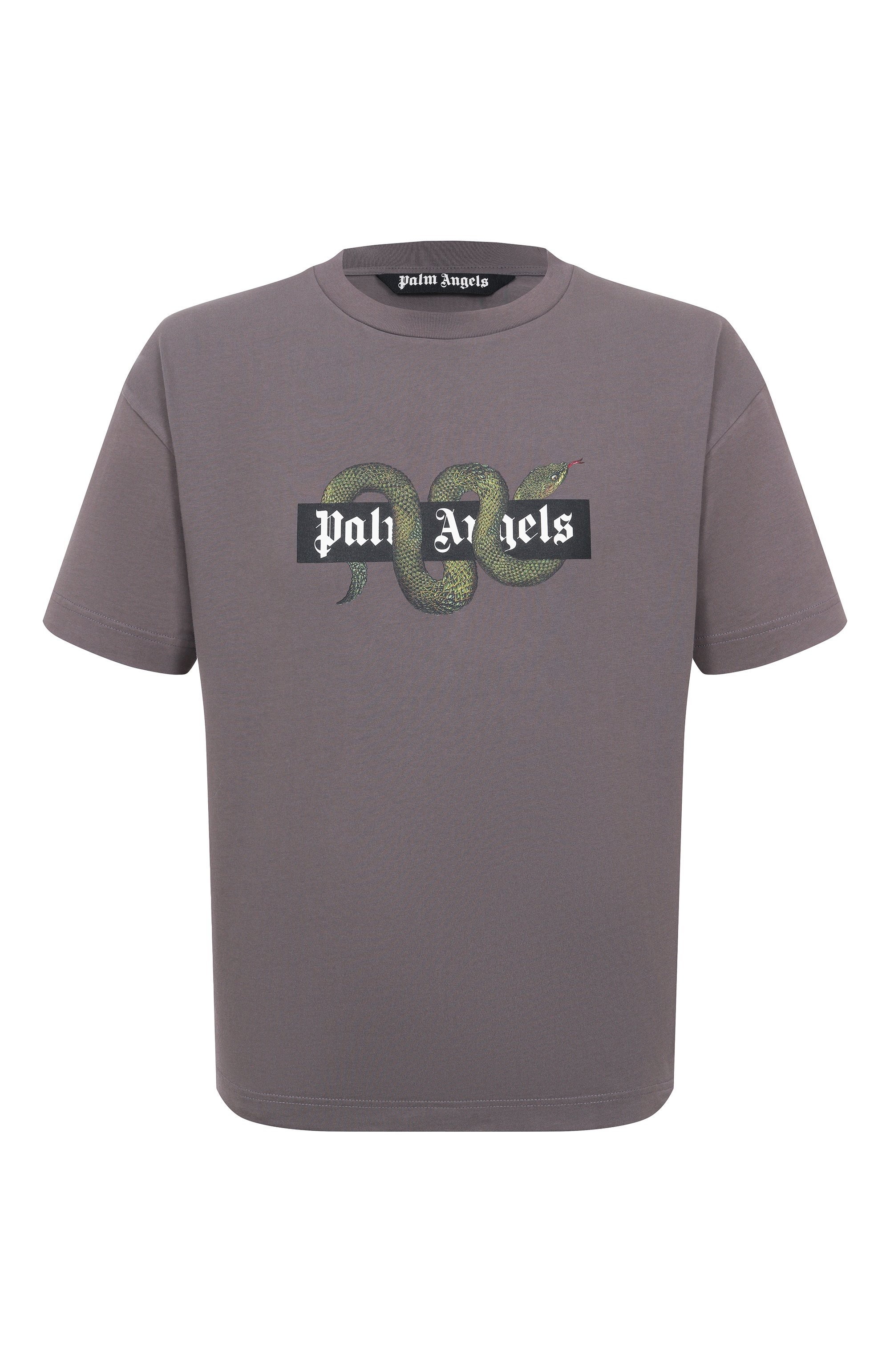 Хлопковая футболка PALM ANGELS, арт. PMAA109F25JER008, фото 1