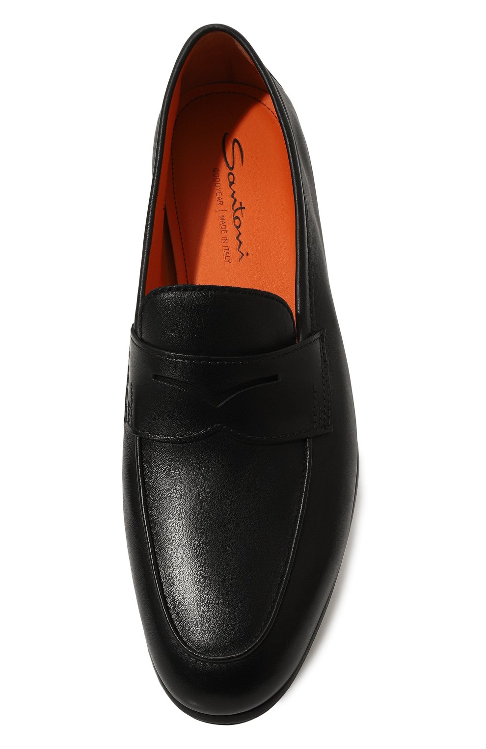 Кожаные пенни-лоферы carlos SANTONI, арт. MCNG18837SI9GMEM, фото 6