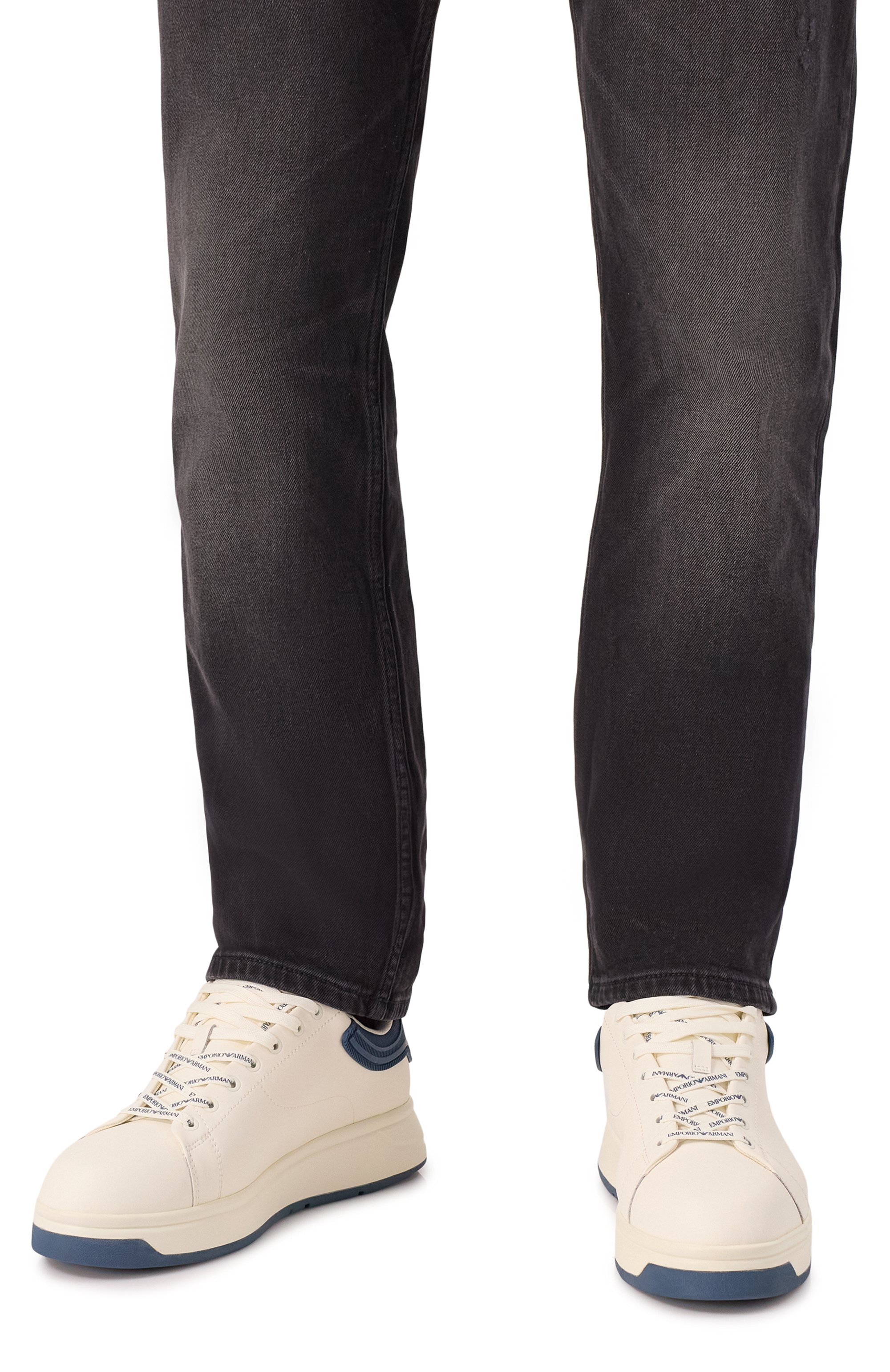 Кожаные кеды EMPORIO ARMANI, арт. X4X264/XN001, фото 3