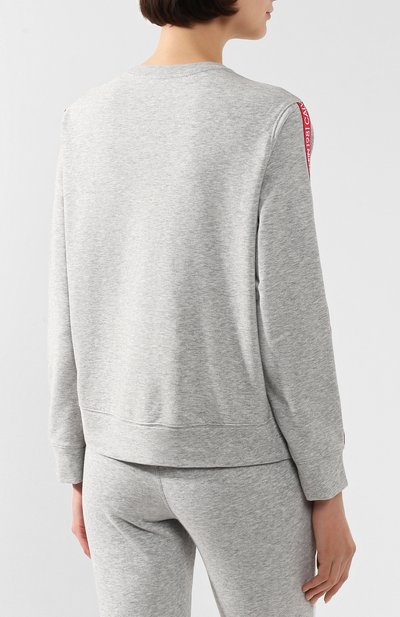 Хлопковый свитшот CALVIN KLEIN, арт. QS6320E, фото 4