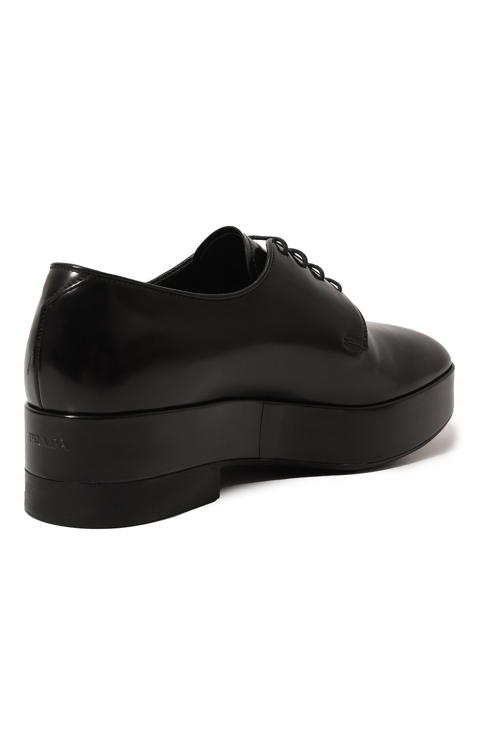 Кожаные дерби PRADA, арт. 2EG379-LVN-F0002-X021, фото 5