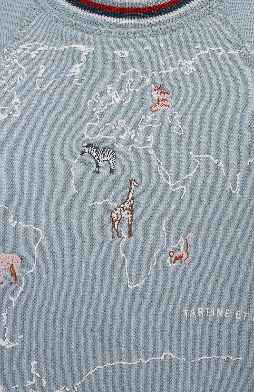 Хлопковый свитшот TARTINE ET CHOCOLAT, арт. TU15021, фото 3