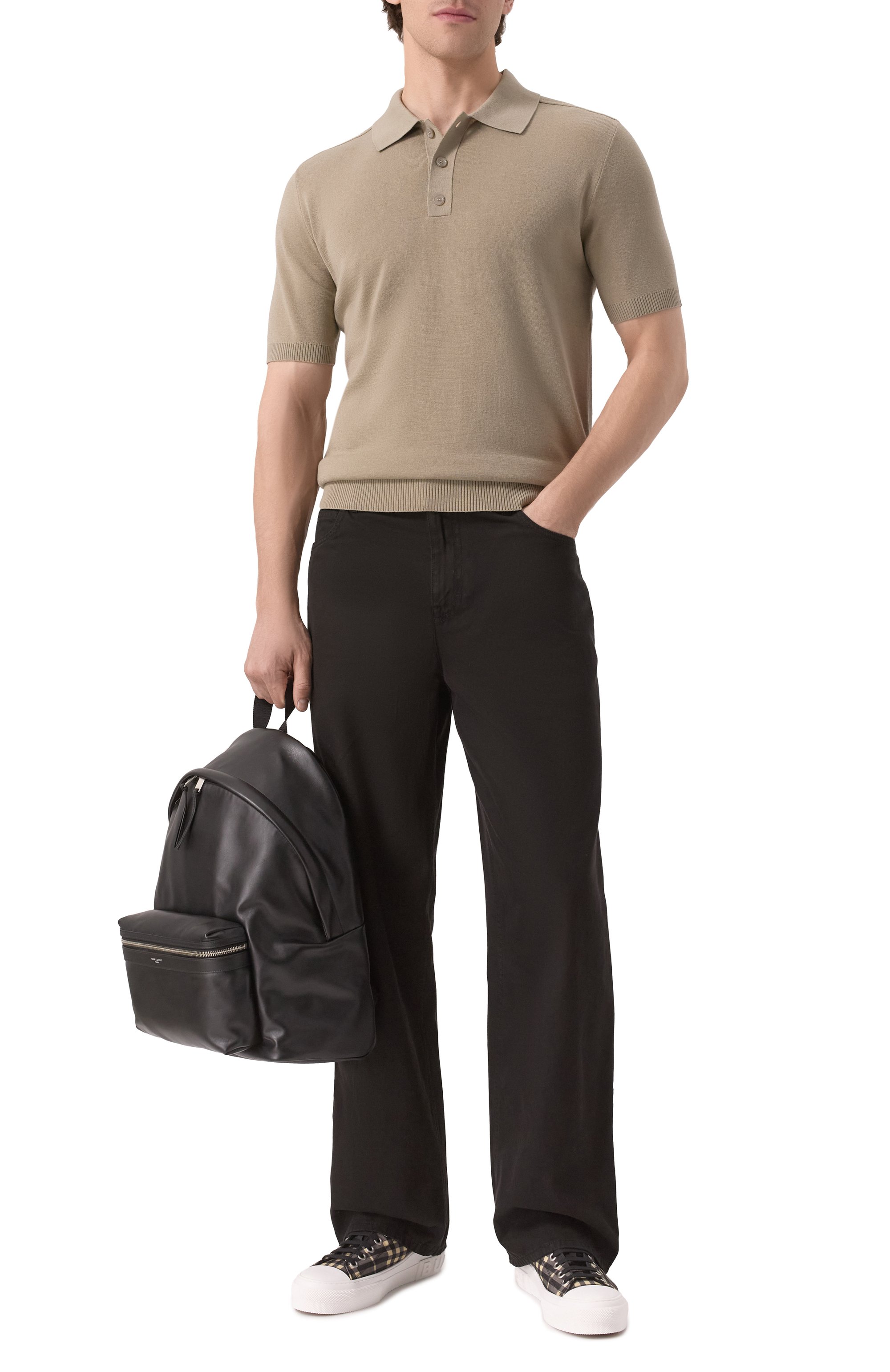 Текстильные кеды BURBERRY, арт. 8107495, фото 2