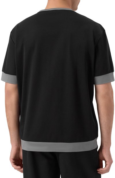 Хлопковая футболка GIORGIO ARMANI, арт. GM001948/TE10333, фото 4