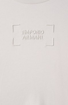 Детского комплект из футболки и шорт EMPORIO ARMANI черно-белого цвета, арт. EB000169/AF13218 | Фото 6 (Рукава: Короткие; Мальчики Кросс-КТ: Костюмы-спорт; Материал внешний: Синтетический материал; Автоматизация состава: Проставлено; Автоматизация ТО: Проставлено; Ростовка одежда: 6 лет | 116 см, 7 лет | 122 см, 8 лет | 128 см, 10 - 11 лет | 140 - 146см, 13 - 15 лет | 158 см, 16 лет | 164 см, 4 года | 104 см, 5 лет | 110 см)