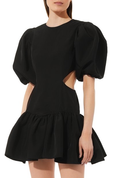 Платье из вискозы и льна MSGM, арт. 3442MDA44/237309, фото 3