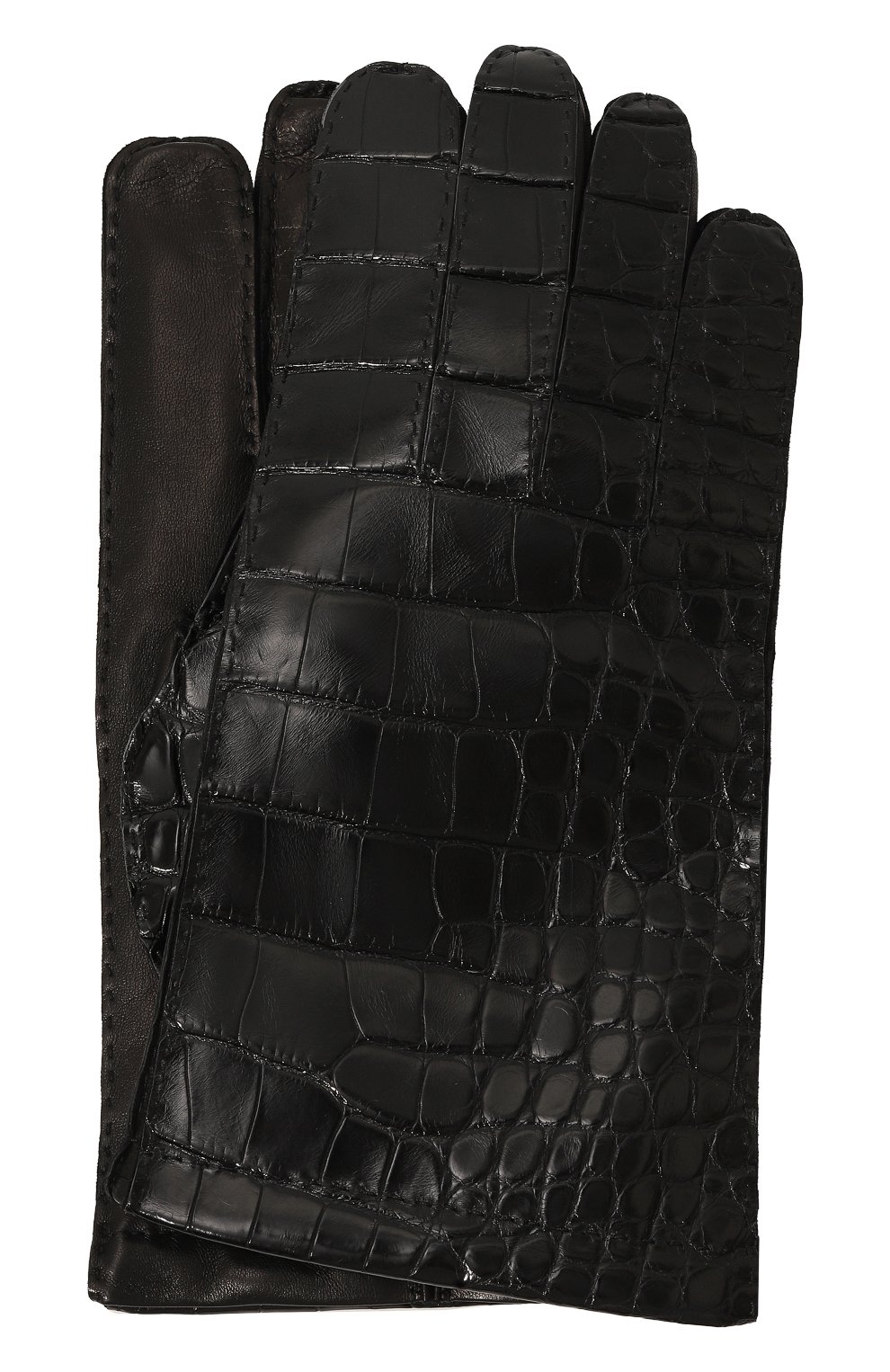 Перчатки из кожи аллигатора PRADA, арт. 2GG005-ULC-F0002, фото 1