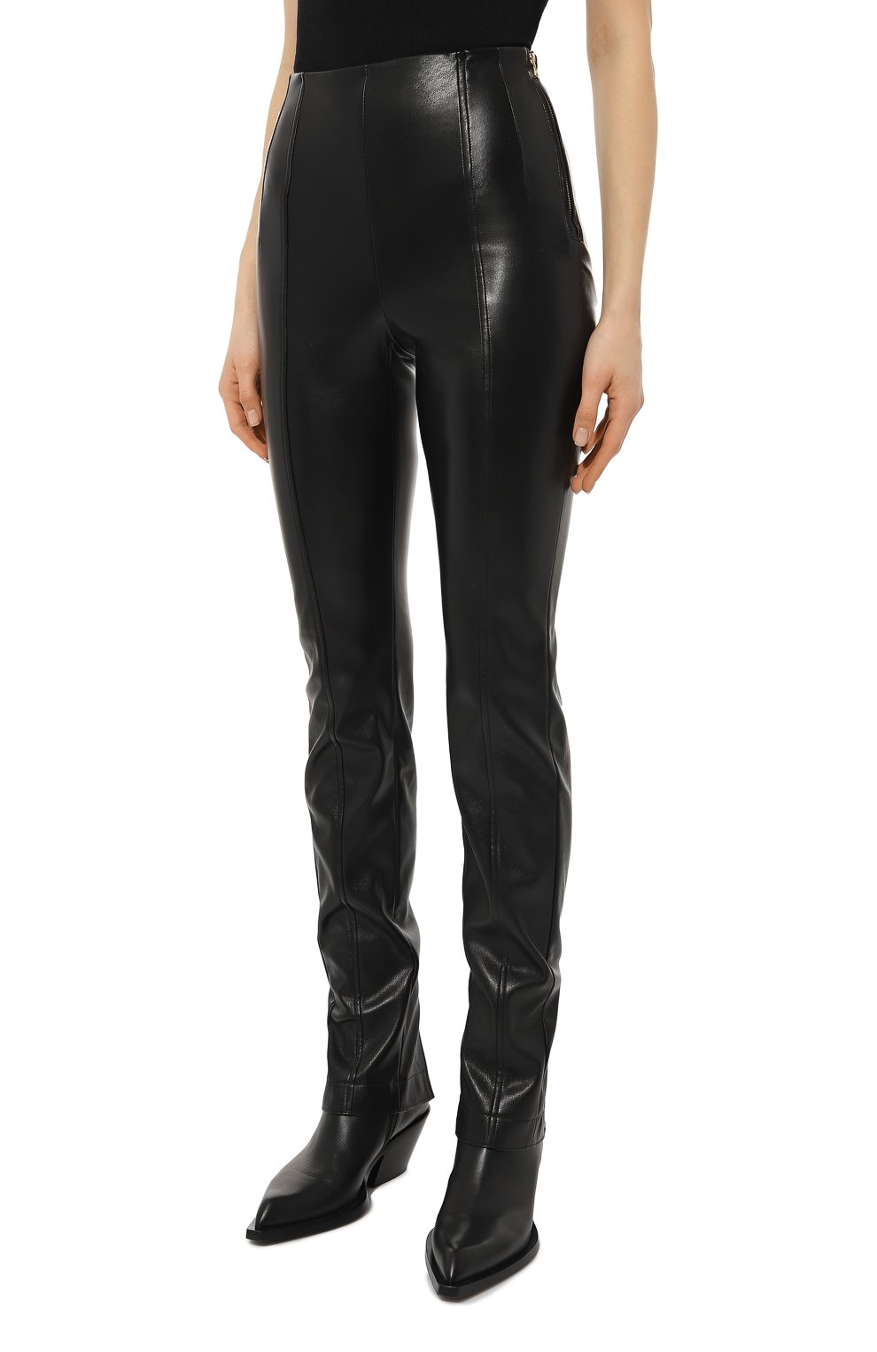 Легинсы из экокожи PATRIZIA PEPE, арт. 8P0497_E005, фото 3