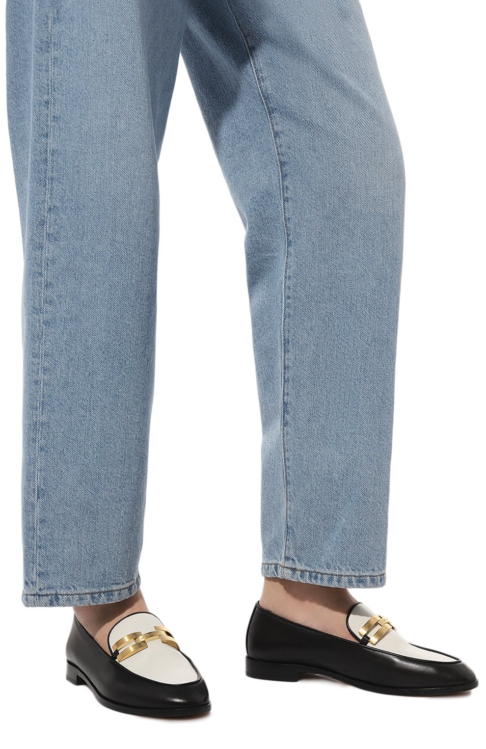 Кожаные лоферы brandi AQUAZZURA, арт. BDIFLAM0-CFP-0FF, фото 3