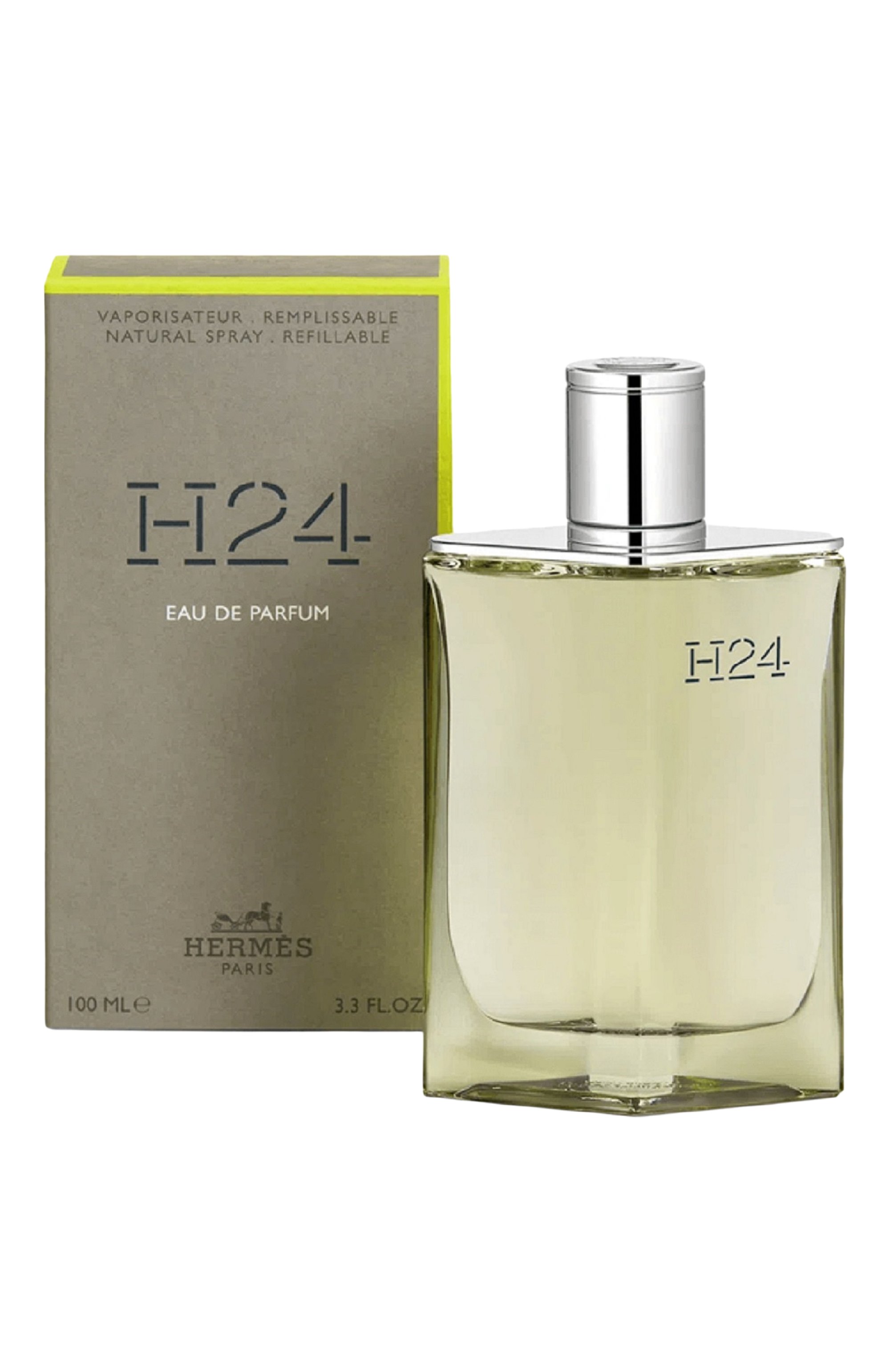 Парфюмерная вода h24 (100ml) HERMÈS бесцветного цвета по цене 19990 руб., арт. 3346130413752, фото 2 Парфюмерная вода h24 (100ml) HERMÈS, арт. 3346130413752, фото 2