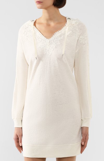 Шерстяное платье ERMANNO ERMANNO SCERVINO бежевого цвета по цене 69400 руб., арт. 45T AB31 PAS, фото 3 Шерстяное платье ERMANNO ERMANNO SCERVINO, арт. 45T AB31 PAS, фото 3