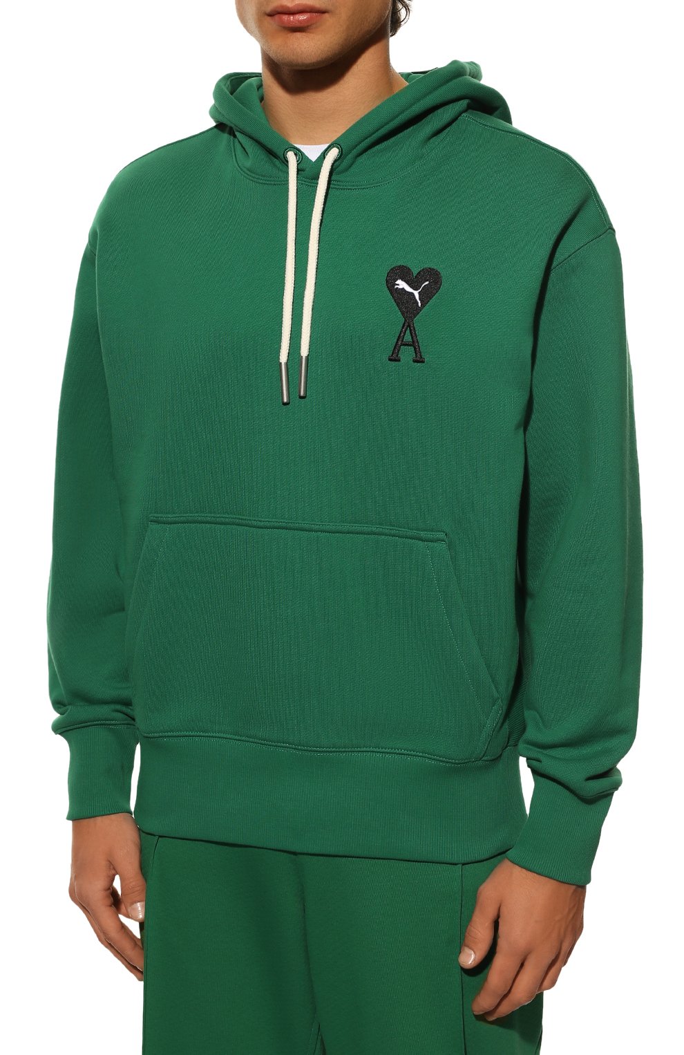 Хлопковое худи puma x ami PUMA, арт. 53406996, фото 3