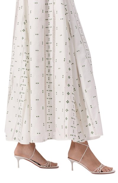 Кожаные босоножки lori 60 AMINA MUADDI, арт. L0RI LACE UP 60/NAPPA, фото 3