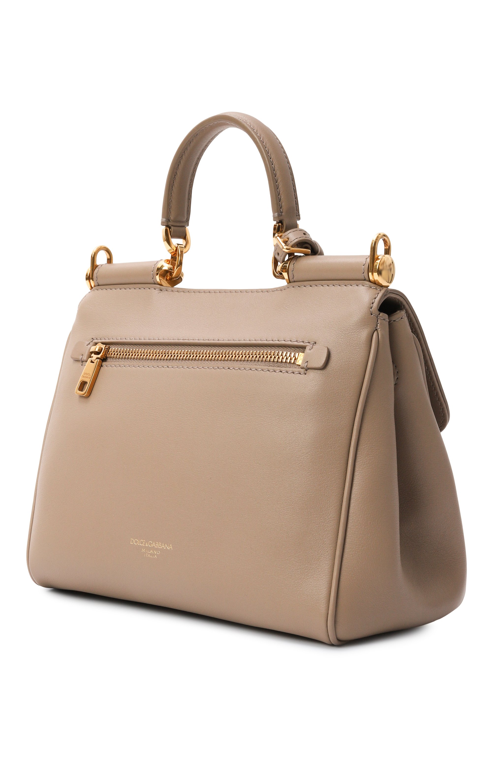 Сумка my sicily DOLCE & GABBANA бежевого цвета по цене 299500 руб., арт. BB7781/B7321, фото 4 Сумка my sicily DOLCE & GABBANA, арт. BB7781/B7321, фото 4