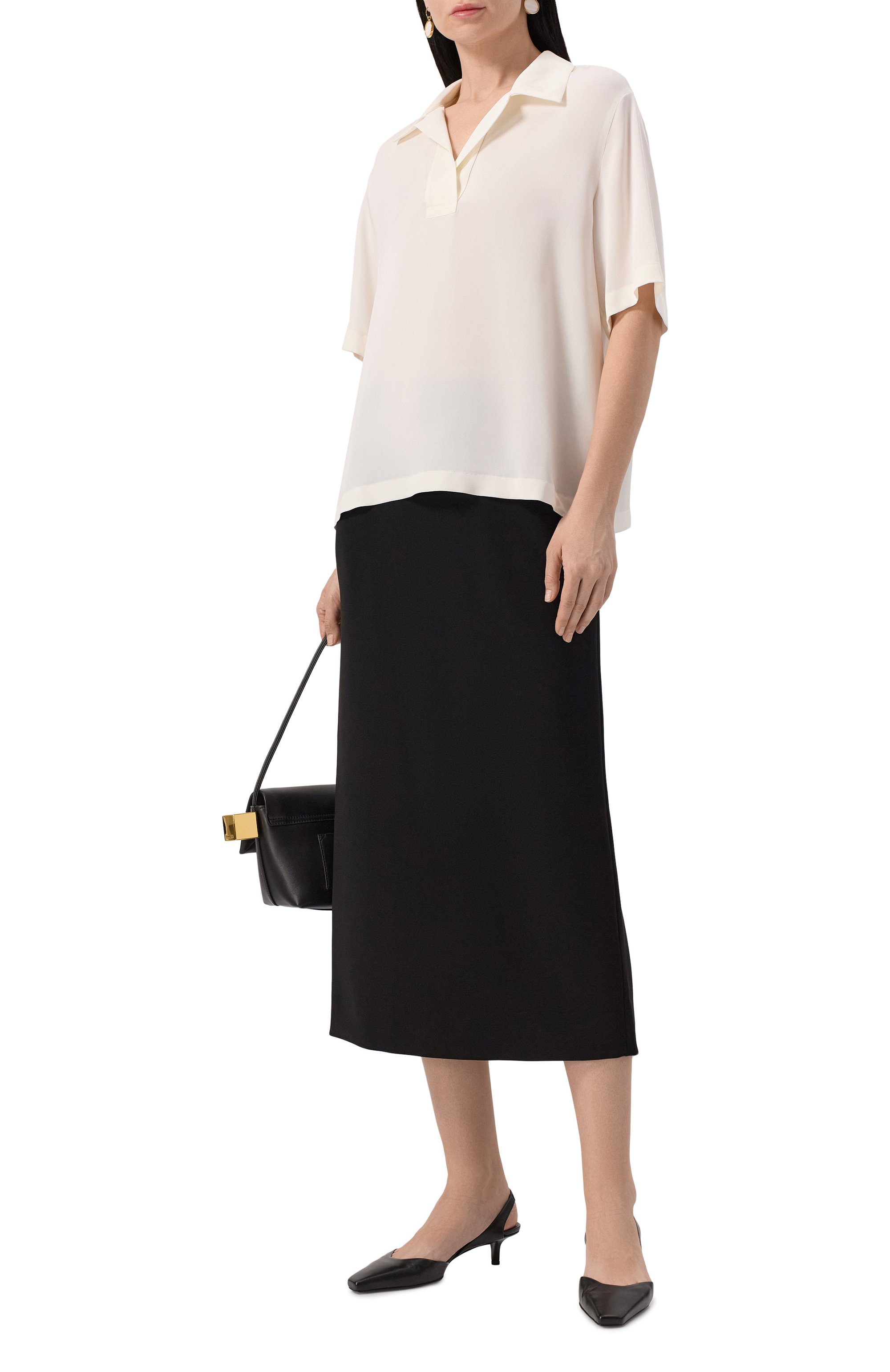 Шелковое поло THEORY, арт. P0202511, фото 2