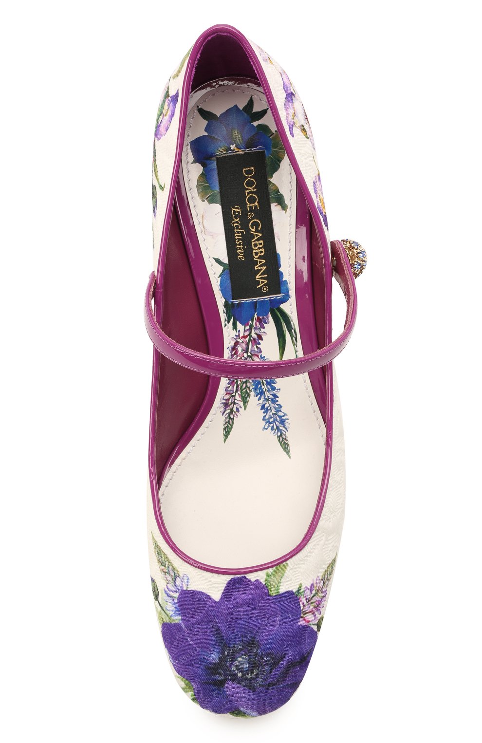 Комбинированные туфли alexa DOLCE & GABBANA, арт. CD1627/B9N01, фото 5