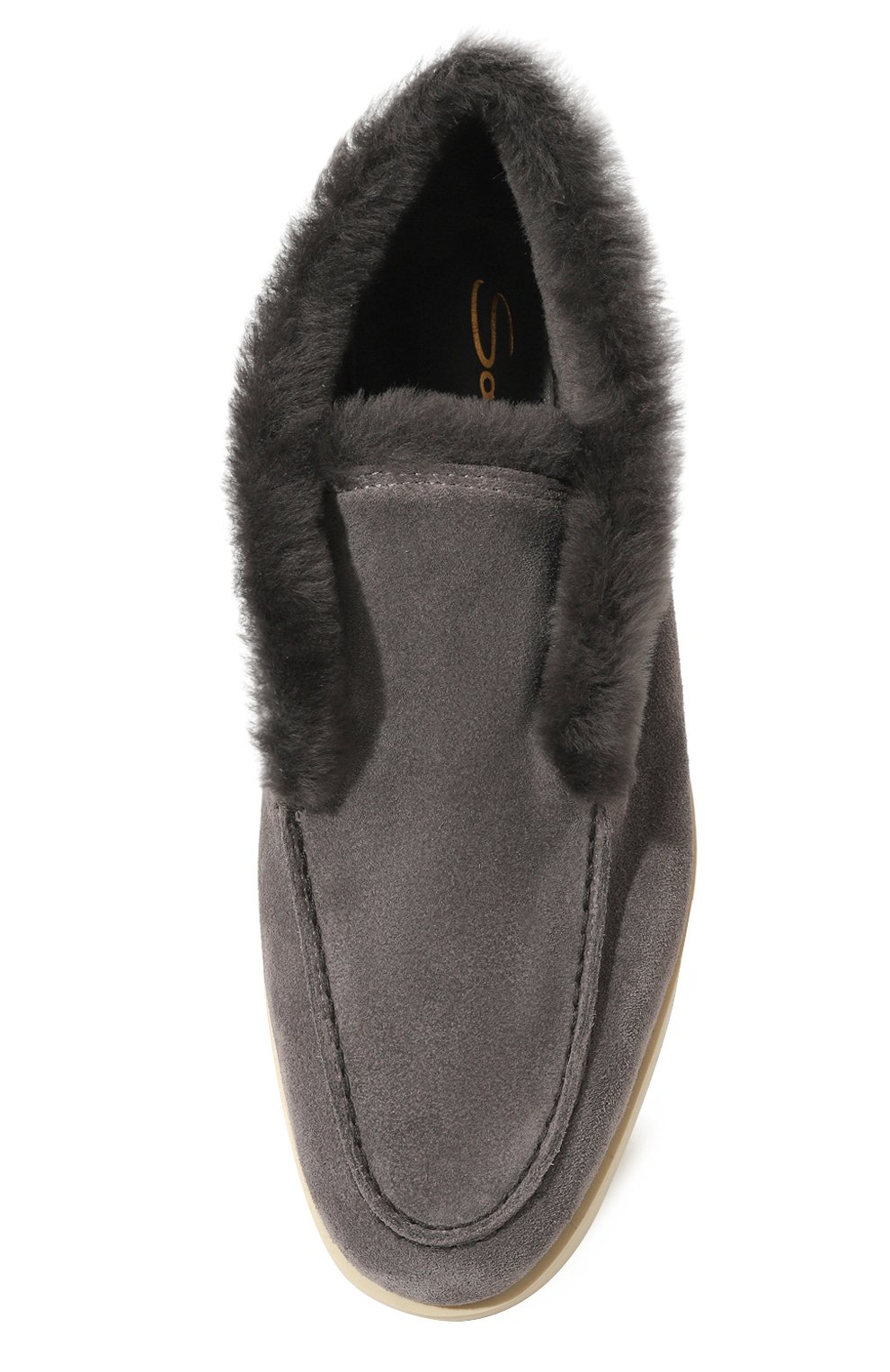 Замшевые ботинки SANTONI, арт. WUDG58457TIRAPFR, фото 6