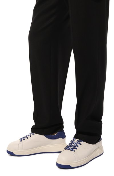 Кожаные кеды EMPORIO ARMANI, арт. X4X264/XN001, фото 3